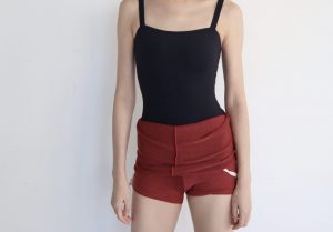 Knitted Warm-up Shorts